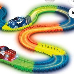 EXTRA TRACKS ONLY - Magic Tracks Glow in the dark racetrack toy for kids